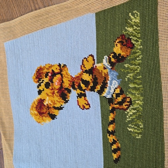 TWO VINTAGE BRUNSWICK NEEDLEPOINT pieces.. #6614 - Picture 4 of 8